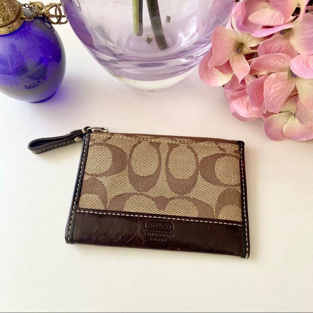 Coach Signature Coin Purse